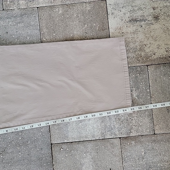 Talbots Signature Slim Wide-Leg Khaki Cropped Pants Sz 14 - Picture 9 of 10